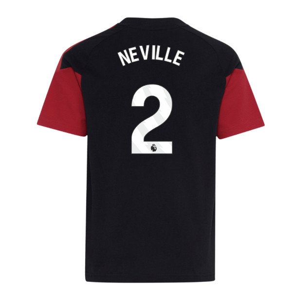 [DDJ] 2026-2027 Man Utd Tiro Training Tee (Black) - Kids (Neville 2)