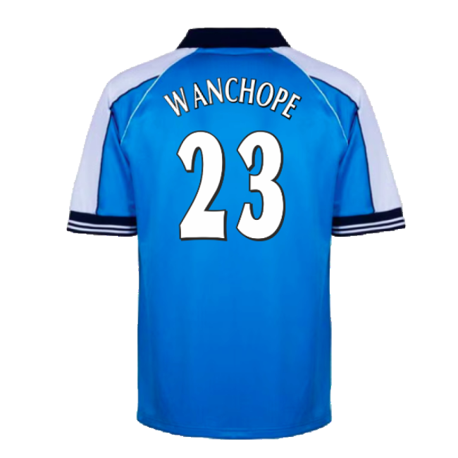 2000 Man City Soccer Jerseys trendy Home Football Shirt