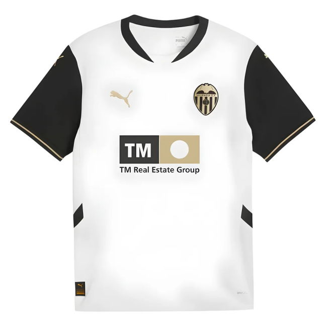 Camiseta Valencia 2024-2025 Local Hombres - Oficial - Producto Licenciado