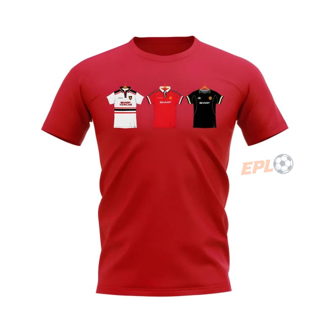 1998-19 Man Utd dynamic Third Football Shirt | luxury