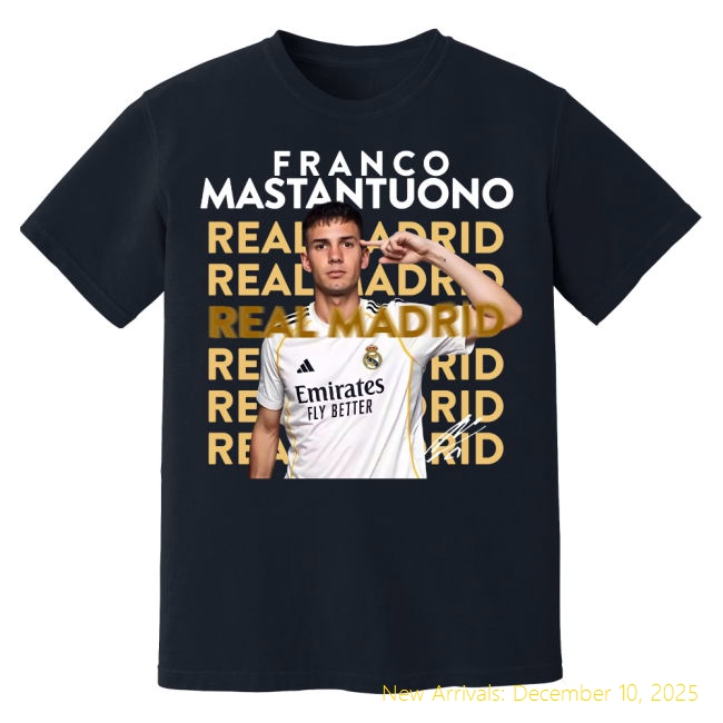 Official Real Madrid T-shirt - Game Day - Football Fashion