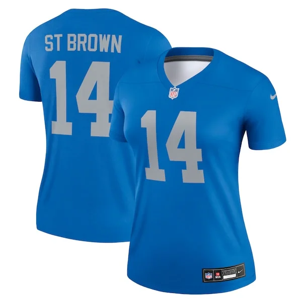 Performance None  Jersey - Premium Blue NFL Fan Jersey | Game Day R...