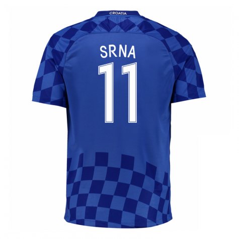 Croatia Away 2016 Srna 11 Soccer Jersey Shirt - Official Replica 14587