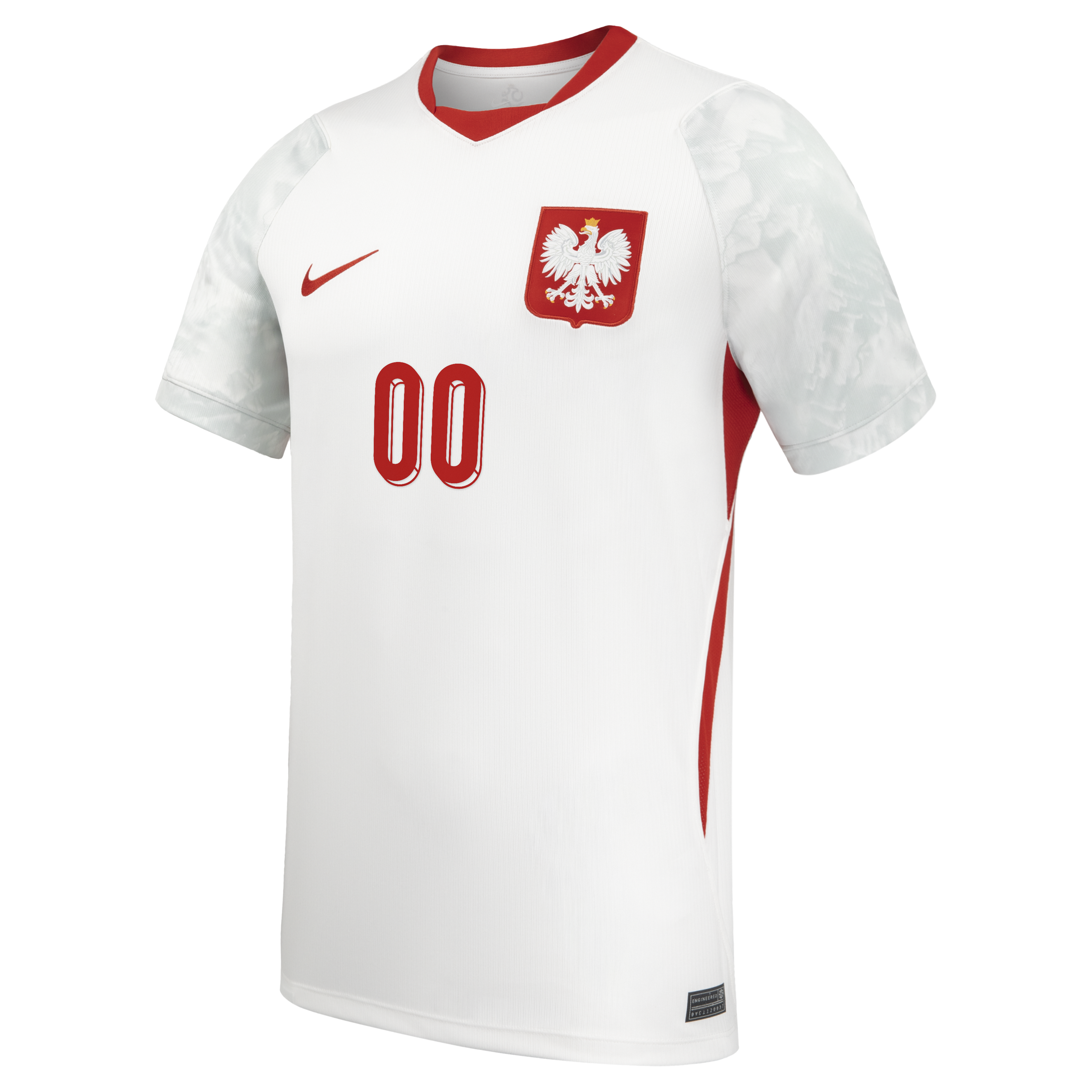 [JED] Poland National Team 2026 Home Stadium Replica Custom Jersey - White