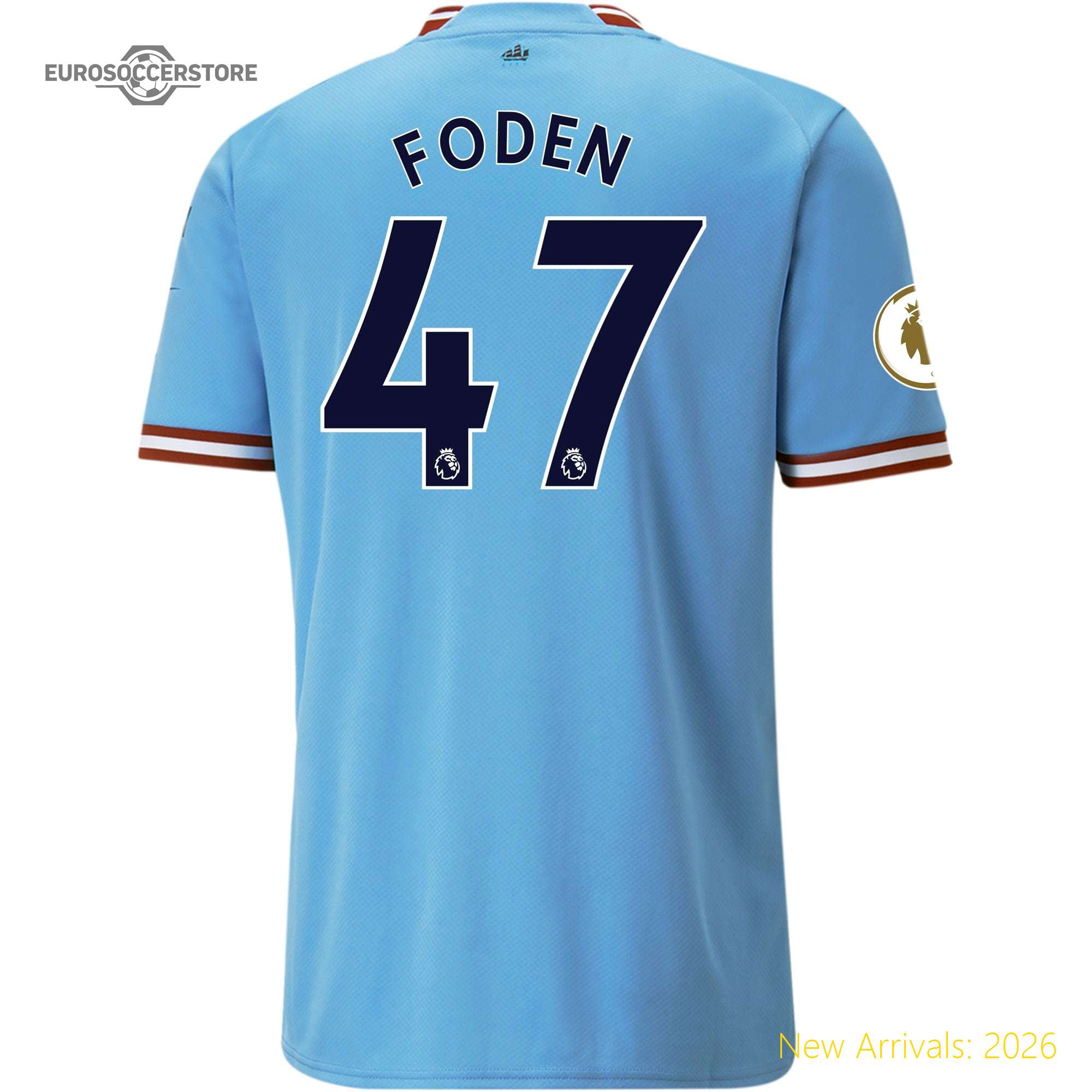 Classic Design Iconic Design Kids Mci Team Official Home Jersey 2023