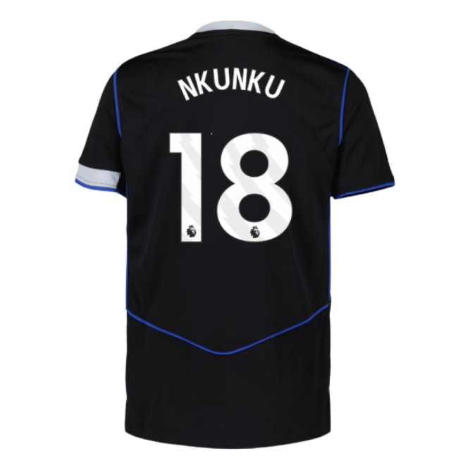 2025-2026 Chelsea Third Authentic Shirt (Nkunku 18)