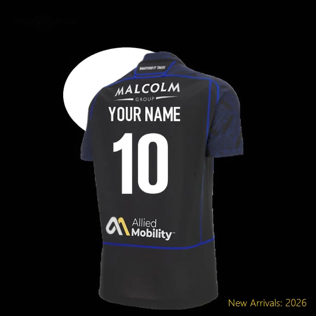 2025-2026 Glasgow Warriors Home Rugby Shirt (Kids) (Your Name)