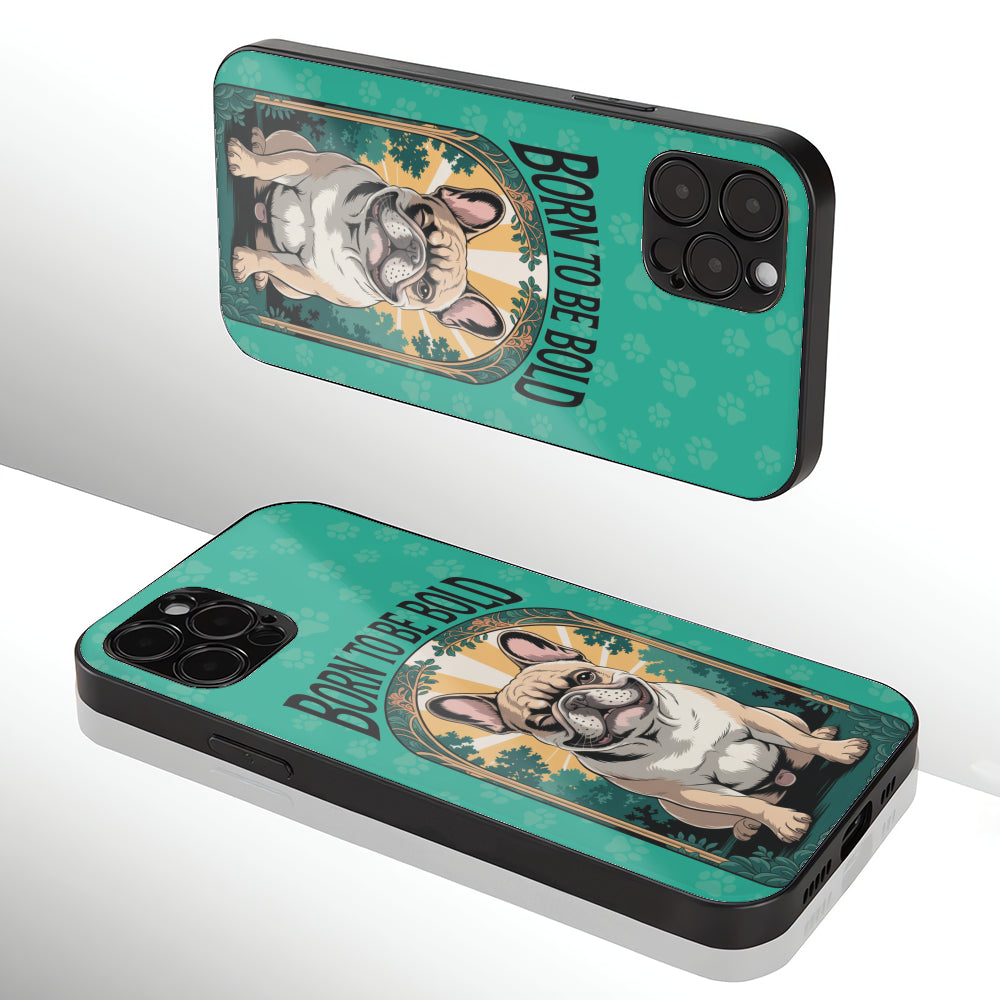 Durable Everyday Bentley - Iphone & Samsung Glass Case for Dog Owners