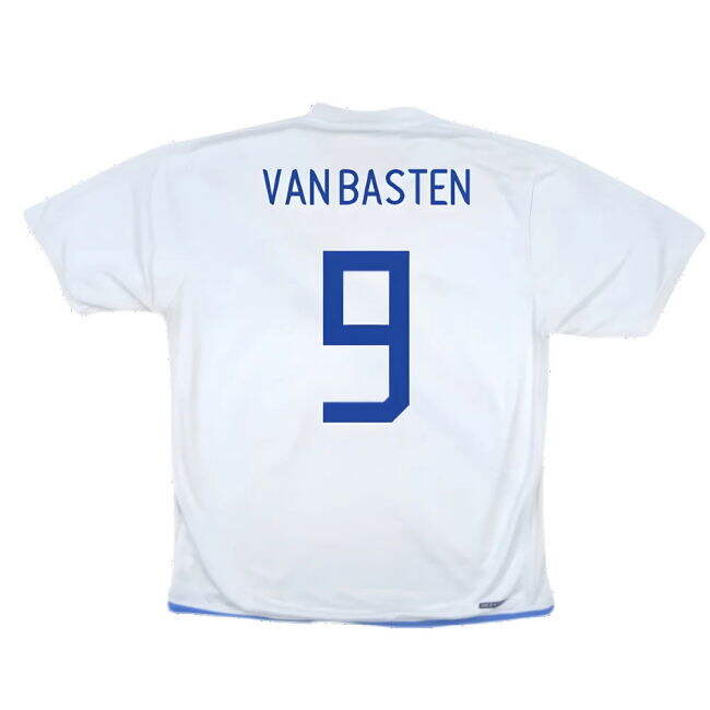 Affordable Holland 2006-08 Away Shirt ((Very Good) S) (Van Basten 9) Mature