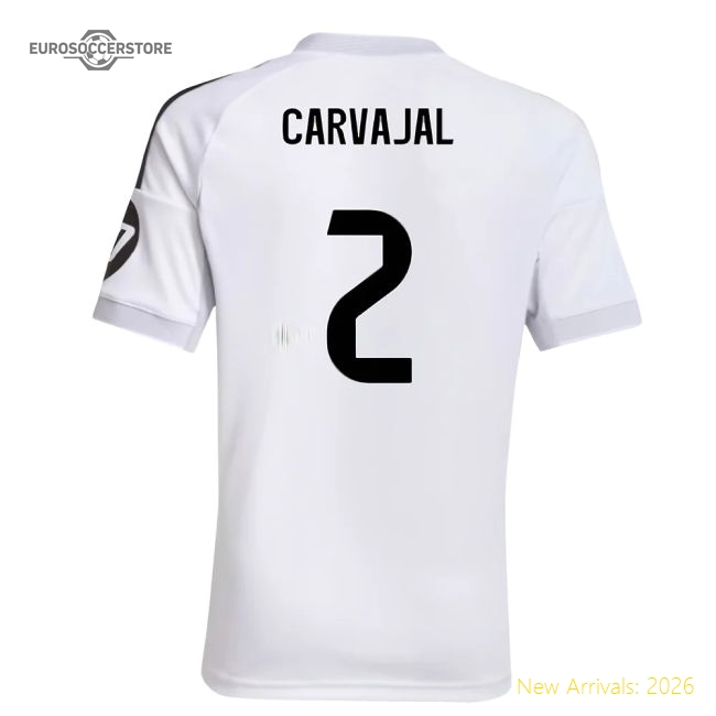 Real Madrid 2024-25 Home Fan Version For Kids (Carvajal Football Shirt