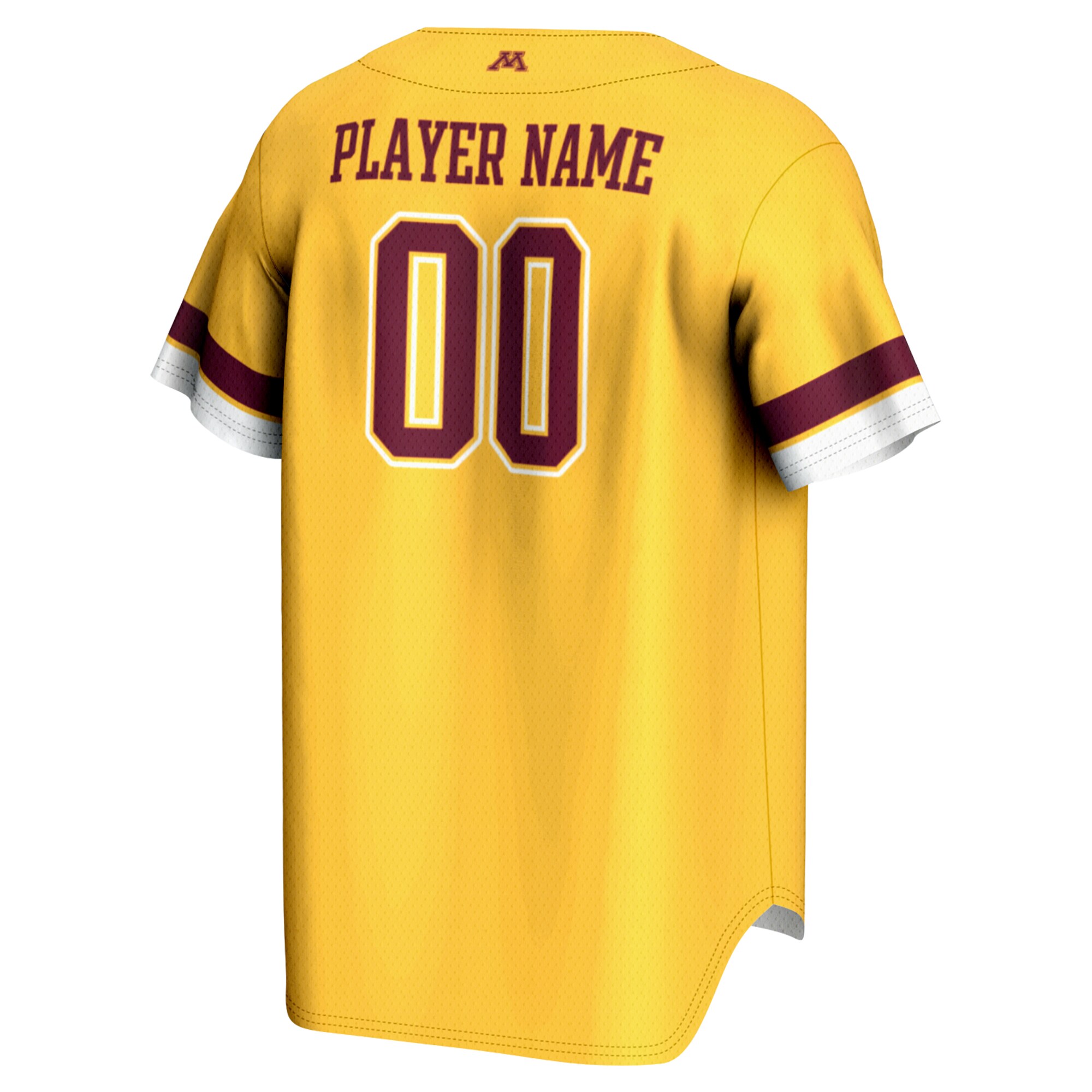 [DDG] Minnesota Golden Gophers GameDay Greats Unisex NIL Pick-A-Player Lightweight Baseball Jersey - Gold