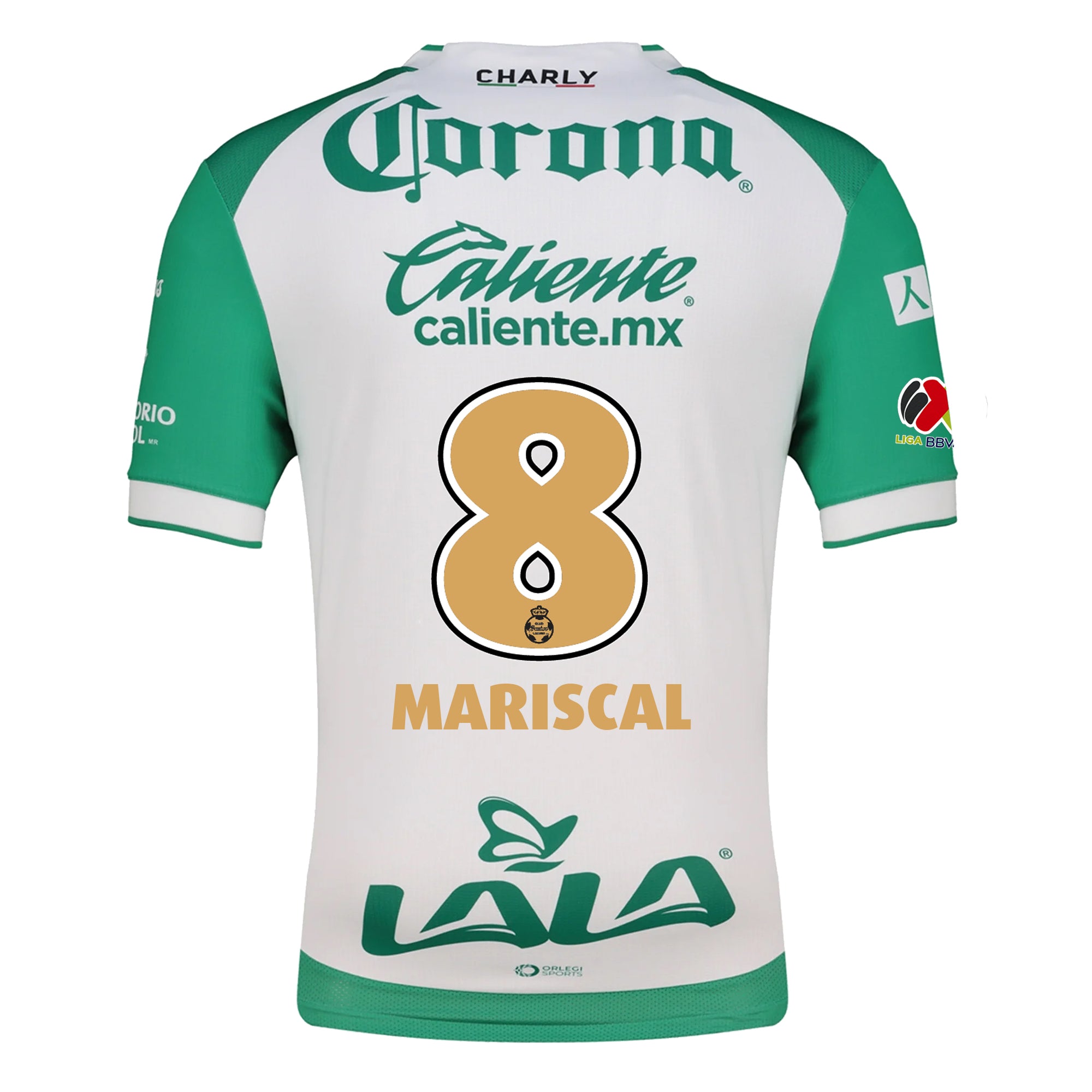 Santos Laguna Laguna 2025-2026 UCL Home Jersey – Authentic Shirt