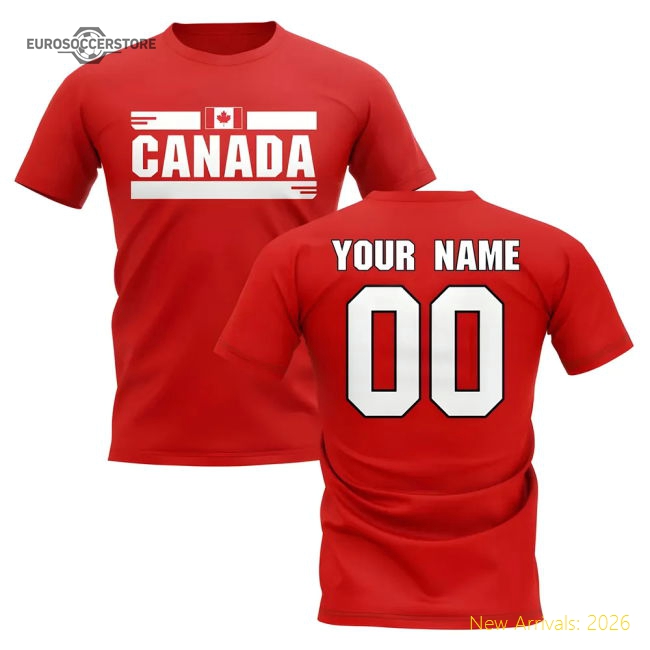 Personalised Canada 20242025 Regular Authentic Jersey Aeroready