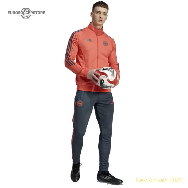 Premium Popular 2025-2026 Bayern Munich Tracksuit (Easy Coral)