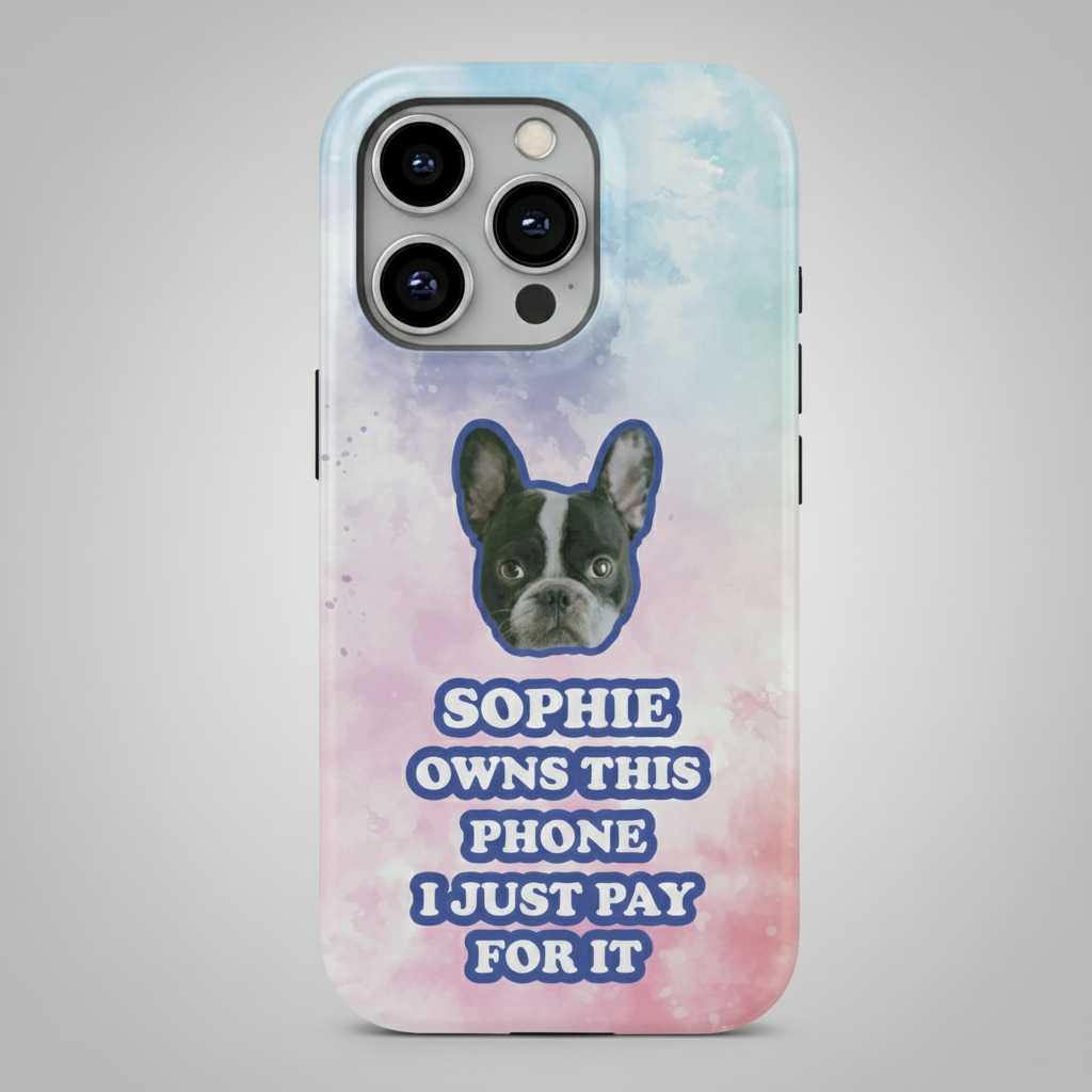 French Bulldog Ace Personalized Dual Layer Phone Case Durable Dog Item