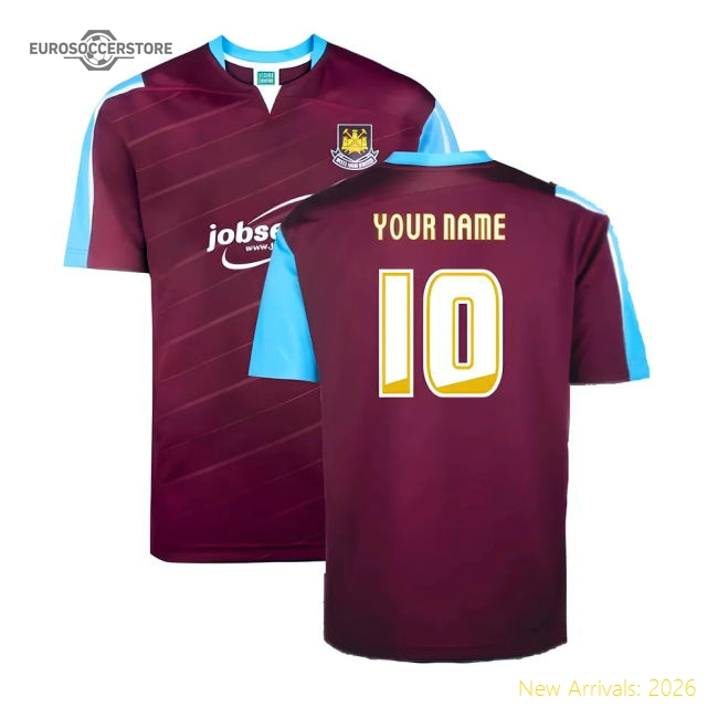 2005 West Ham Home Play Off Final Shirt Your Name For Premier League
