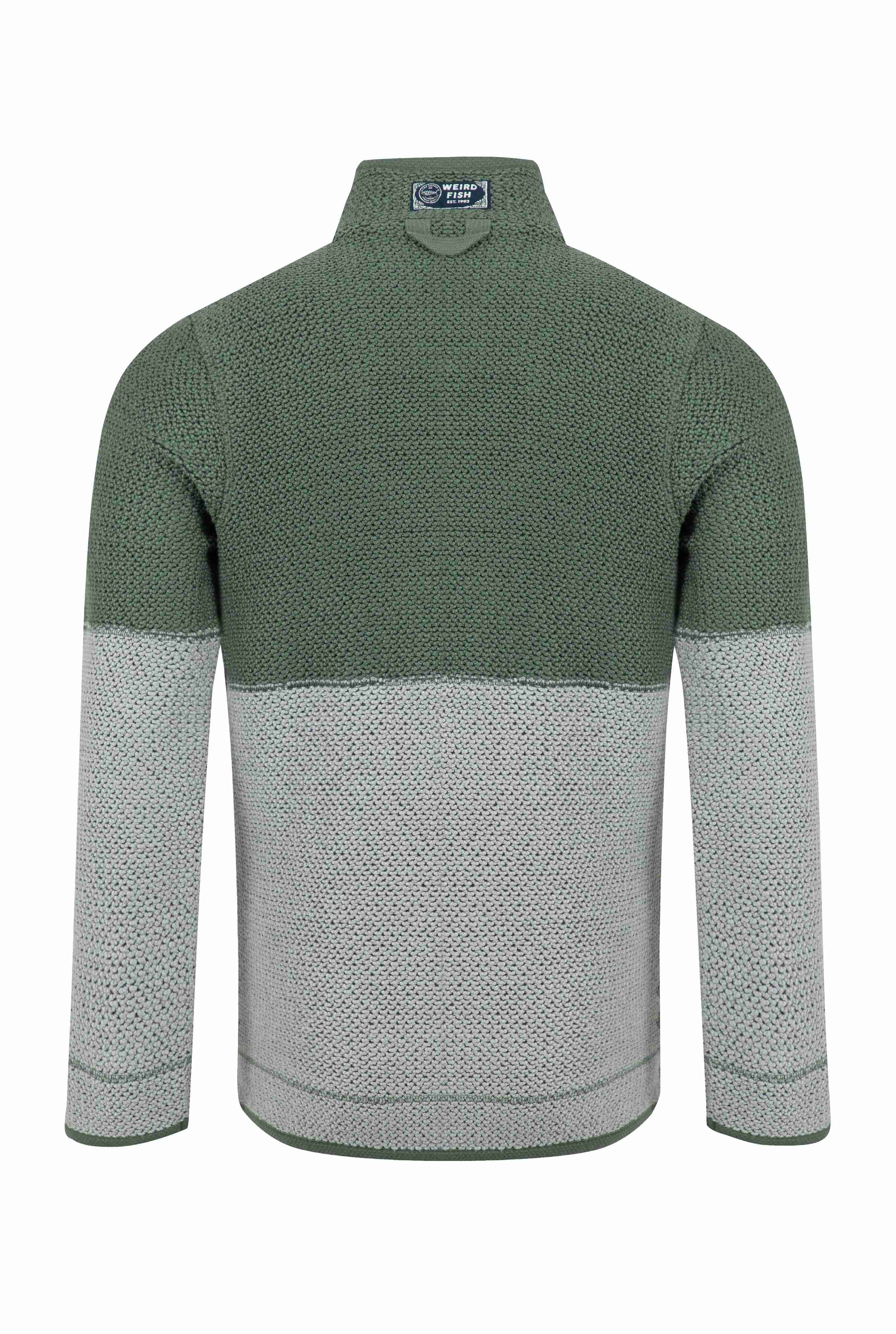 Kielder 1/4 Zip Limited Edition Macaroni Sweatshirt Limestone