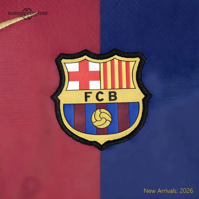 2024-2025 Barca Home Kit (sponsorless) - Kids - Budget-friendly