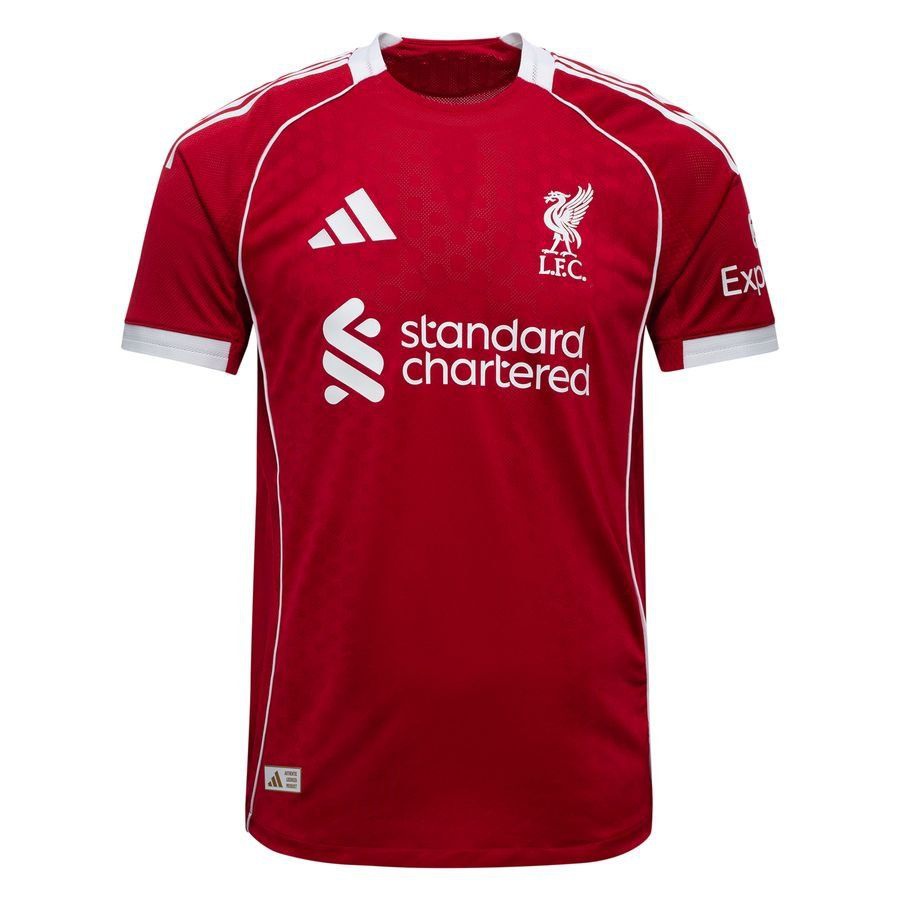 Liverpool Home Shirt 2025/26 Authentic
