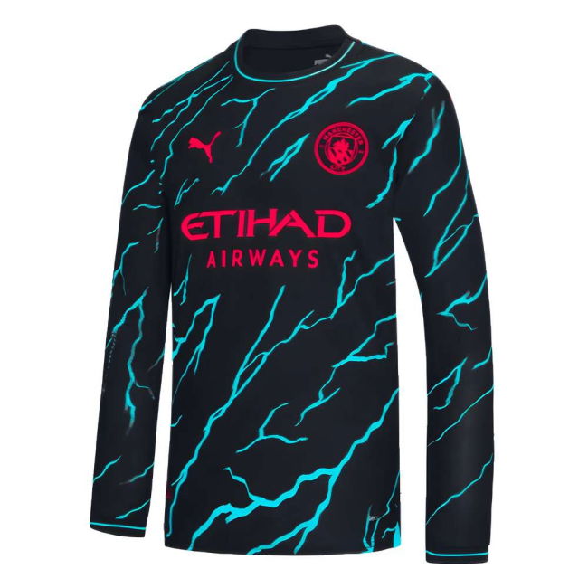 2023-20 Man City Soccer Jerseys modern Third Football Shirt