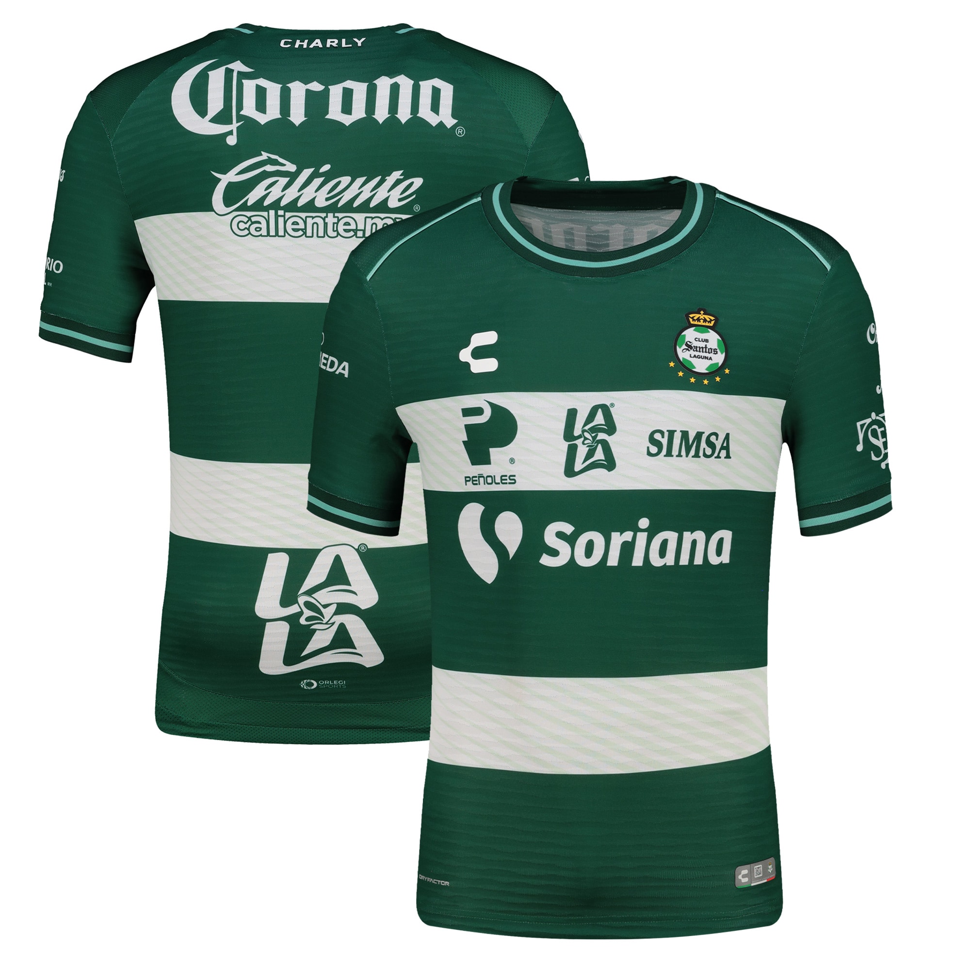 [SJH] Santos Laguna Charly 2026/27 Home Authentic Jersey - Green