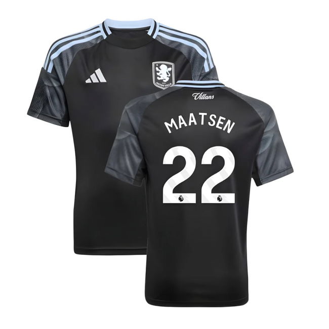 Kids Aston Villa Away Jersey 2025-2026