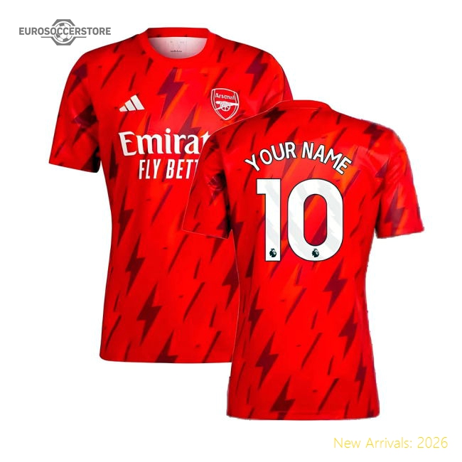 Official Pre-match Arsenal Shirt (name)) - Authentic Soccer Wear