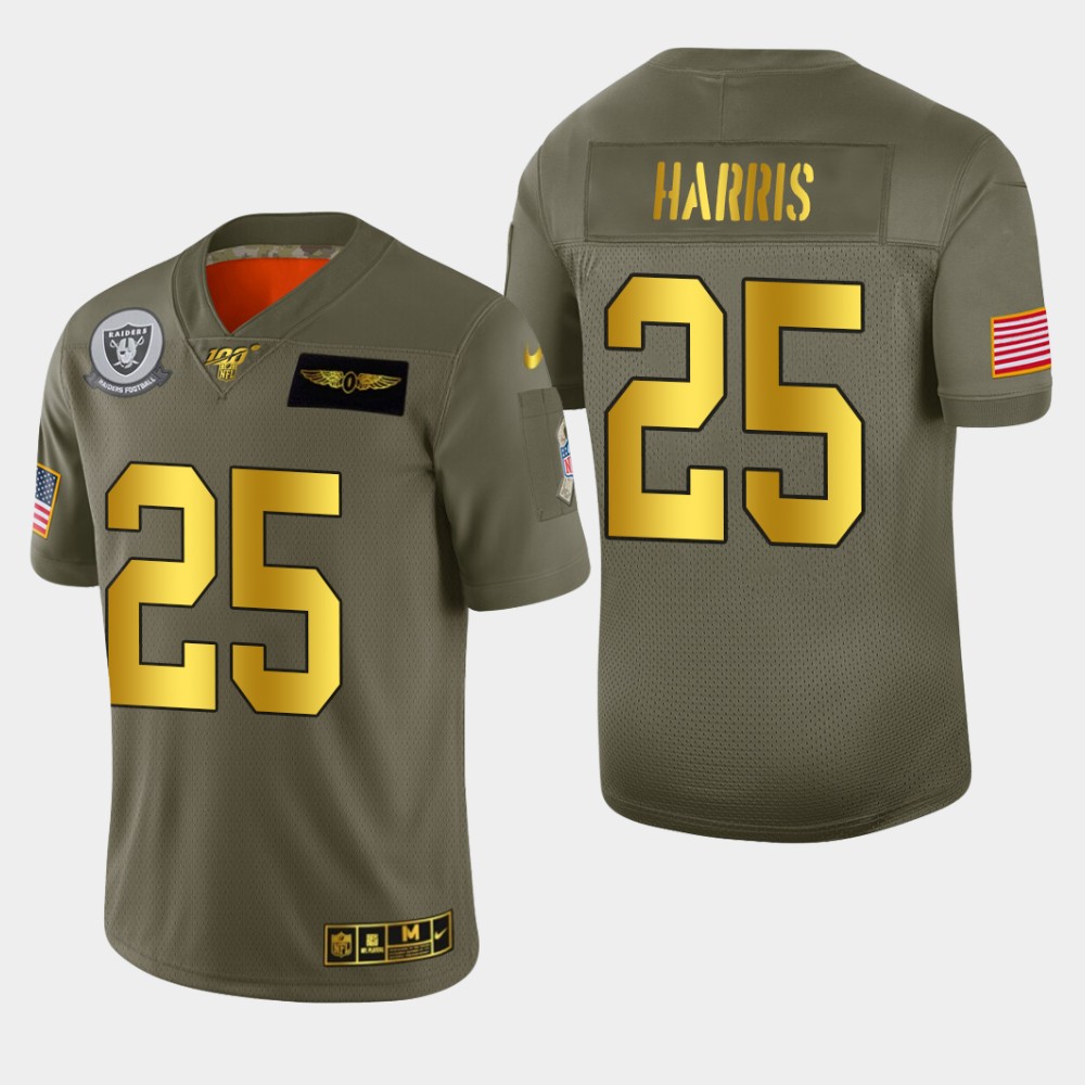 NFL O R Raiders #25 Erik Harris Team Color Limited Jersey - High Qu...