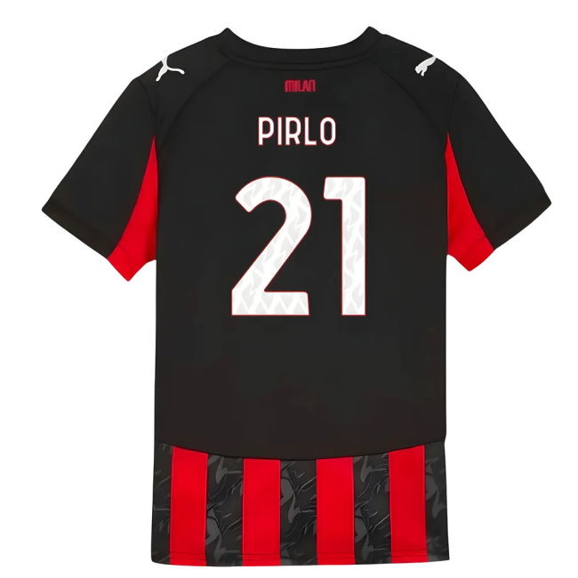2025-2026 ACM Home Shirt (Kids) (Pirlo 21) UV Protection