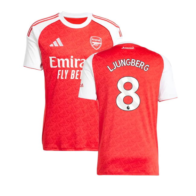 Official Arsenal Arsenal Home Shirt Ljungberg #8 Pro Series 2024-2...