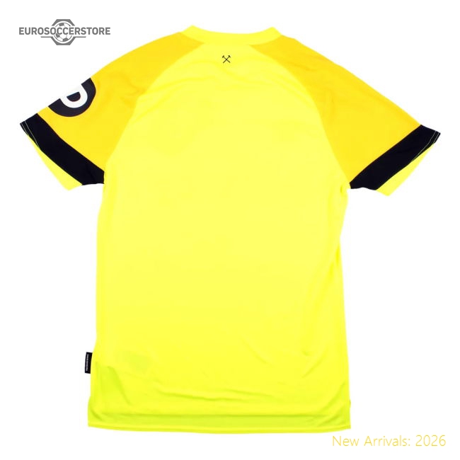 Excellent 2023-2024 West Ham Change Goalkeeper Shirt (yellow)