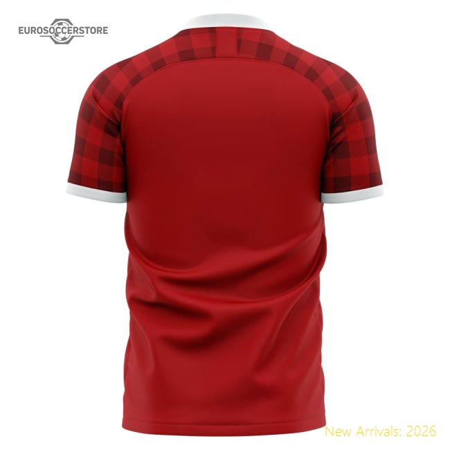 2025-2026 Stade Reims Home Concept Football Shirt - Womens