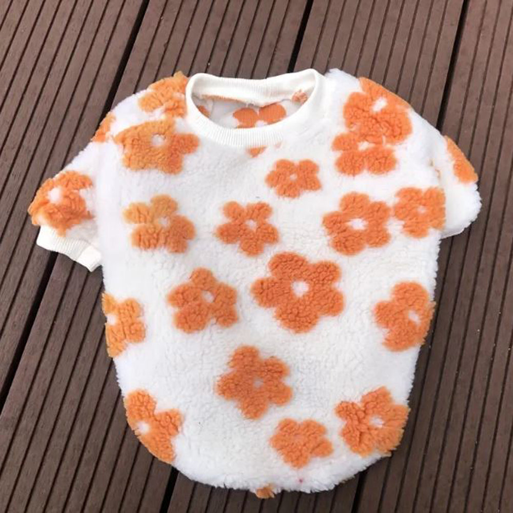 Pet-Lover Petalpup Flower Bloom Frenchie Sweater Stylish Pet Apparel ...