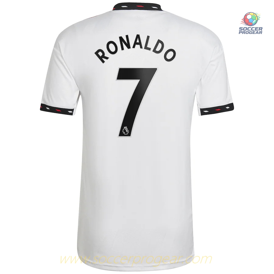 MANCHESTER UNITED AWAY KIDS JERSEY 22 23 RONALDO