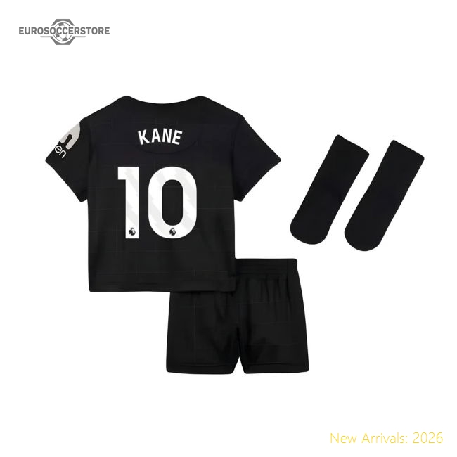 Authentic 2025-2026 Tottenham Away Baby Kit (kane 10) - Premium