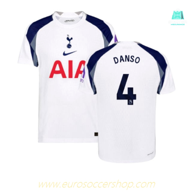 2025-2026 Tottenham Hotspur Authentic Home Shirt (Danso 4)