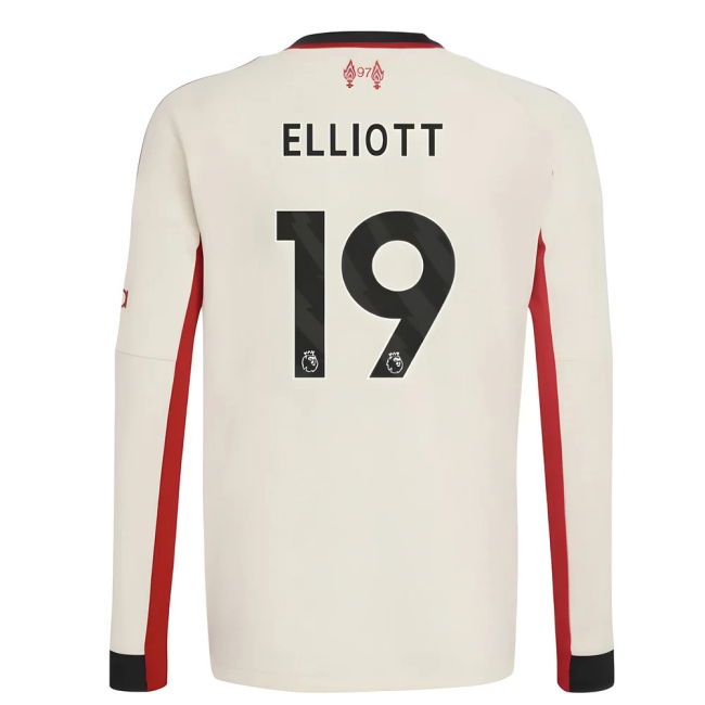 2025-2026 Liverpool Shirt (Kids) (Elliott 19) (Kids) | Great Deal