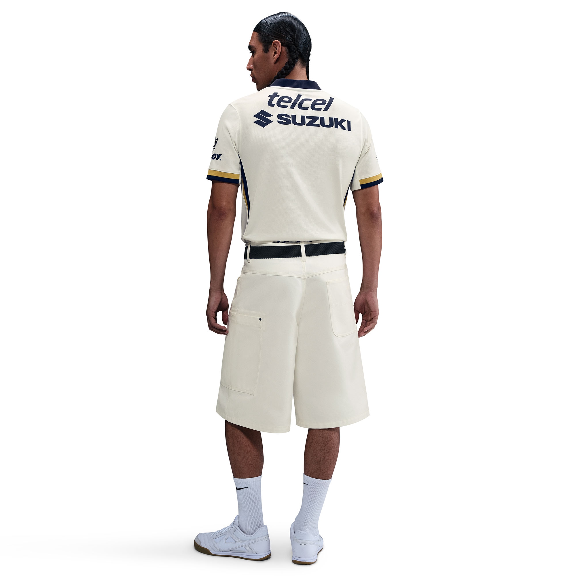 [SJH] Pumas 2025/26 Home Replica Jersey - Cream