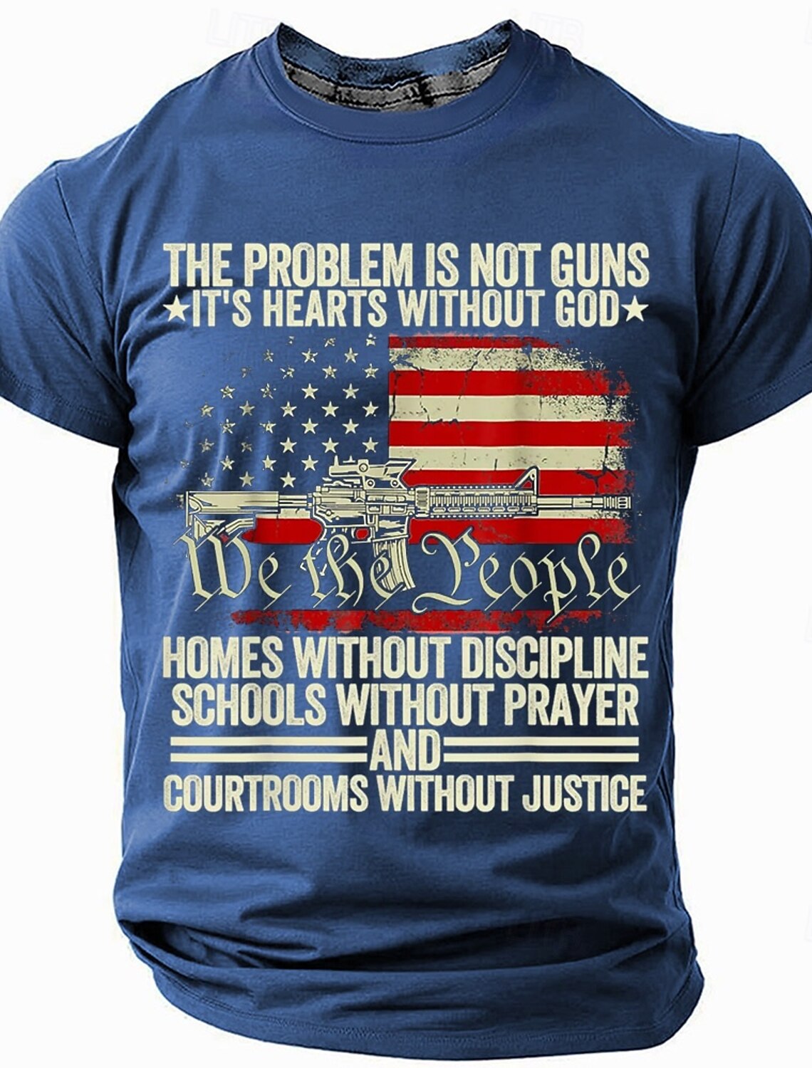 4th of July 2026 250th Memorial Day Men's Graphic Veteran T-Shirt