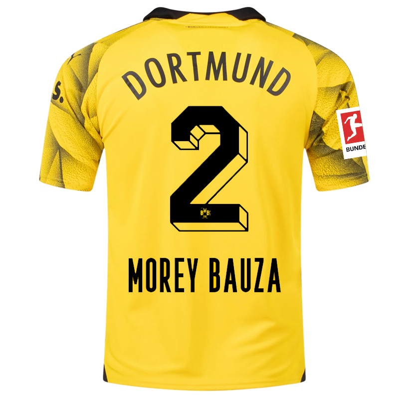 Borussia Dortmund Morey 2023-2024 Bun Third Jersey – Authentic Shirt