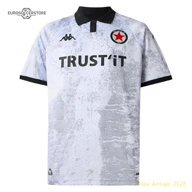 Authentic Fan-Favorite 2025-2026 Red Star Paris Away Shirt