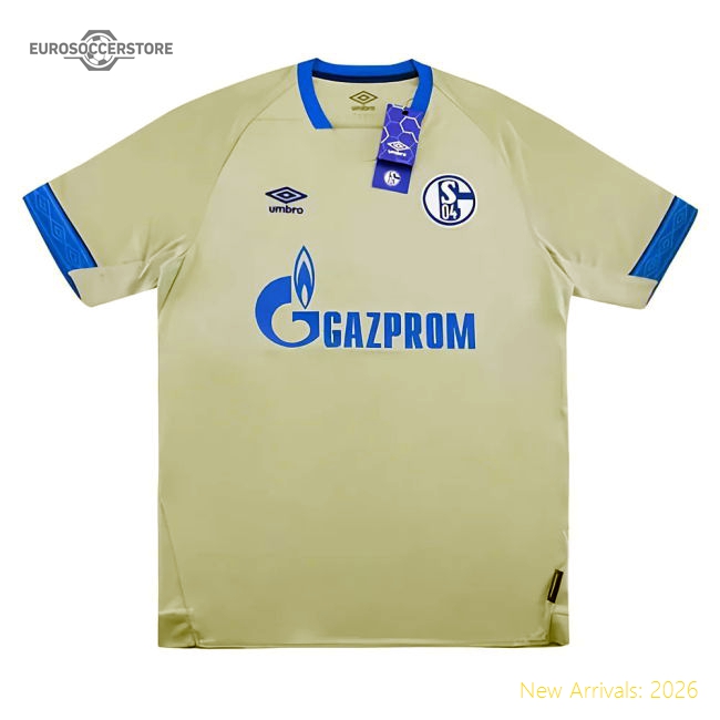 Top-Quality Official Schalke 2018-19 Away Shirt (Excellent)
