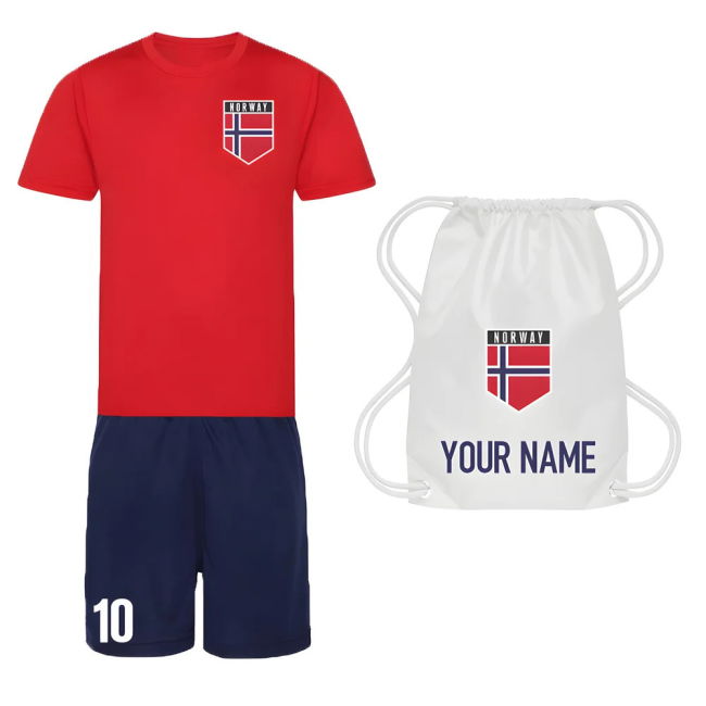 Personalised Norway Training Kit Package Netherlands Netherlands