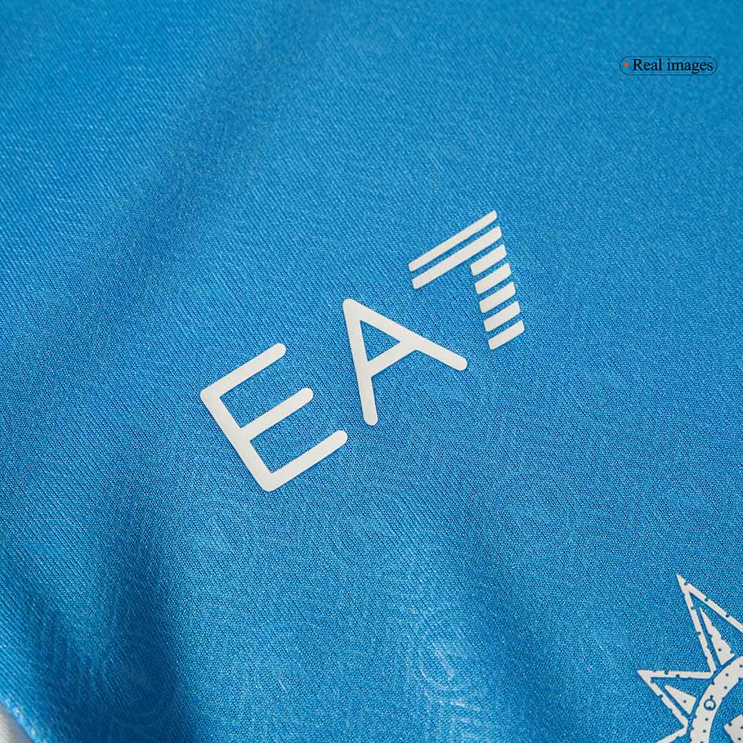 Kid's Napoli Home Soccer Jersey Kit(Jersey+Shorts) 2024/25Authentic Ki