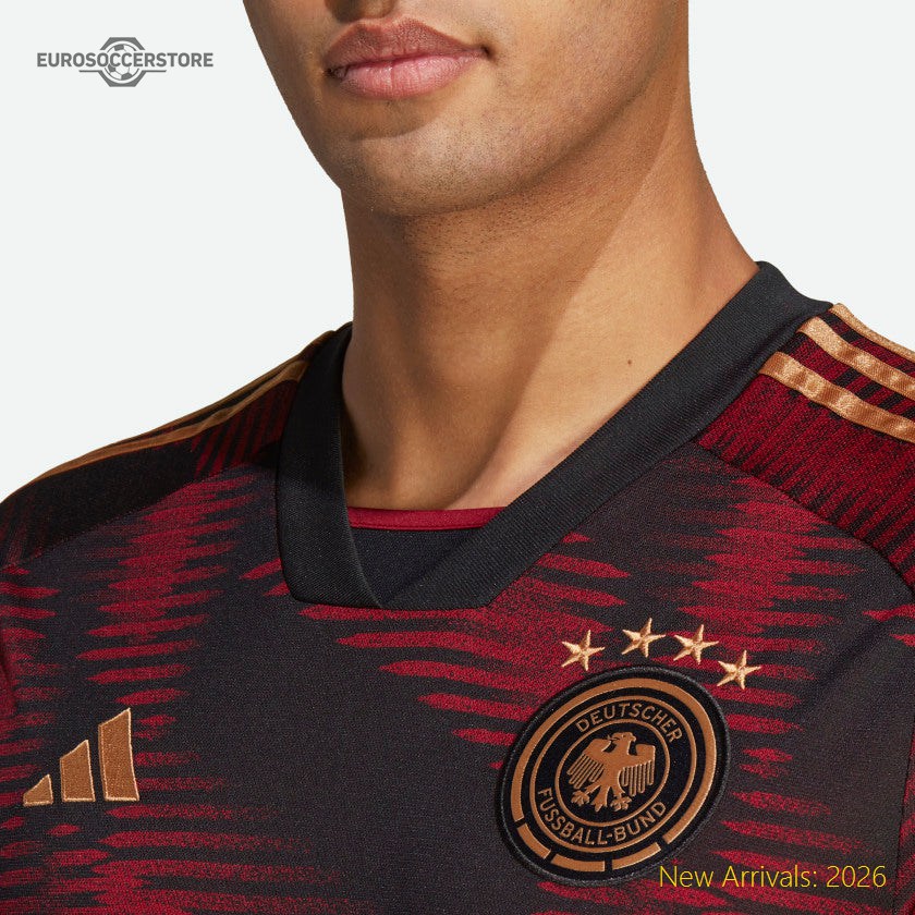 Sleek Design Men Ger Team Away Premium-quality Jersey 2022