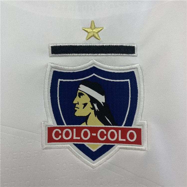 Advanced Fabric 2526 Colo-Colo Soccer Jersey Home Long Sleeve