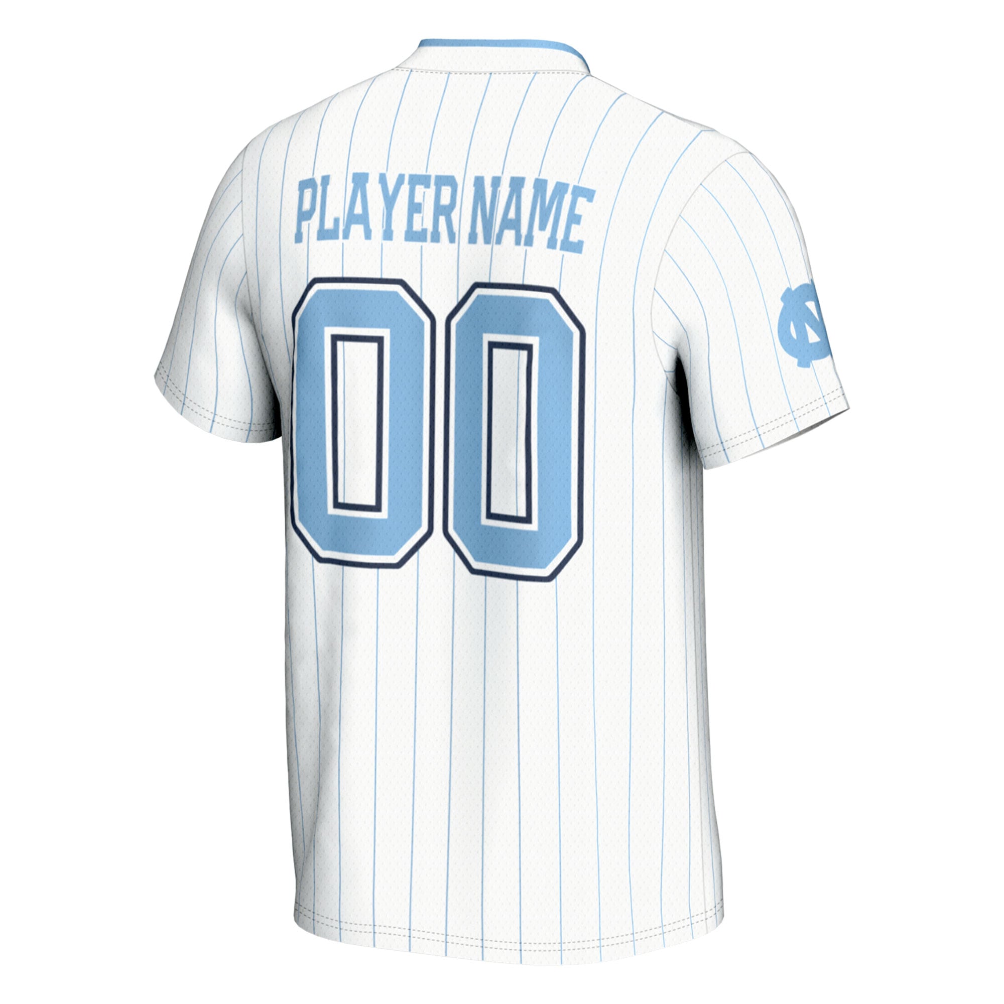 [NJP] North Carolina Tar Heels GameDay Greats Youth NIL Pick-A-Player Softball Lightweight Jersey - White