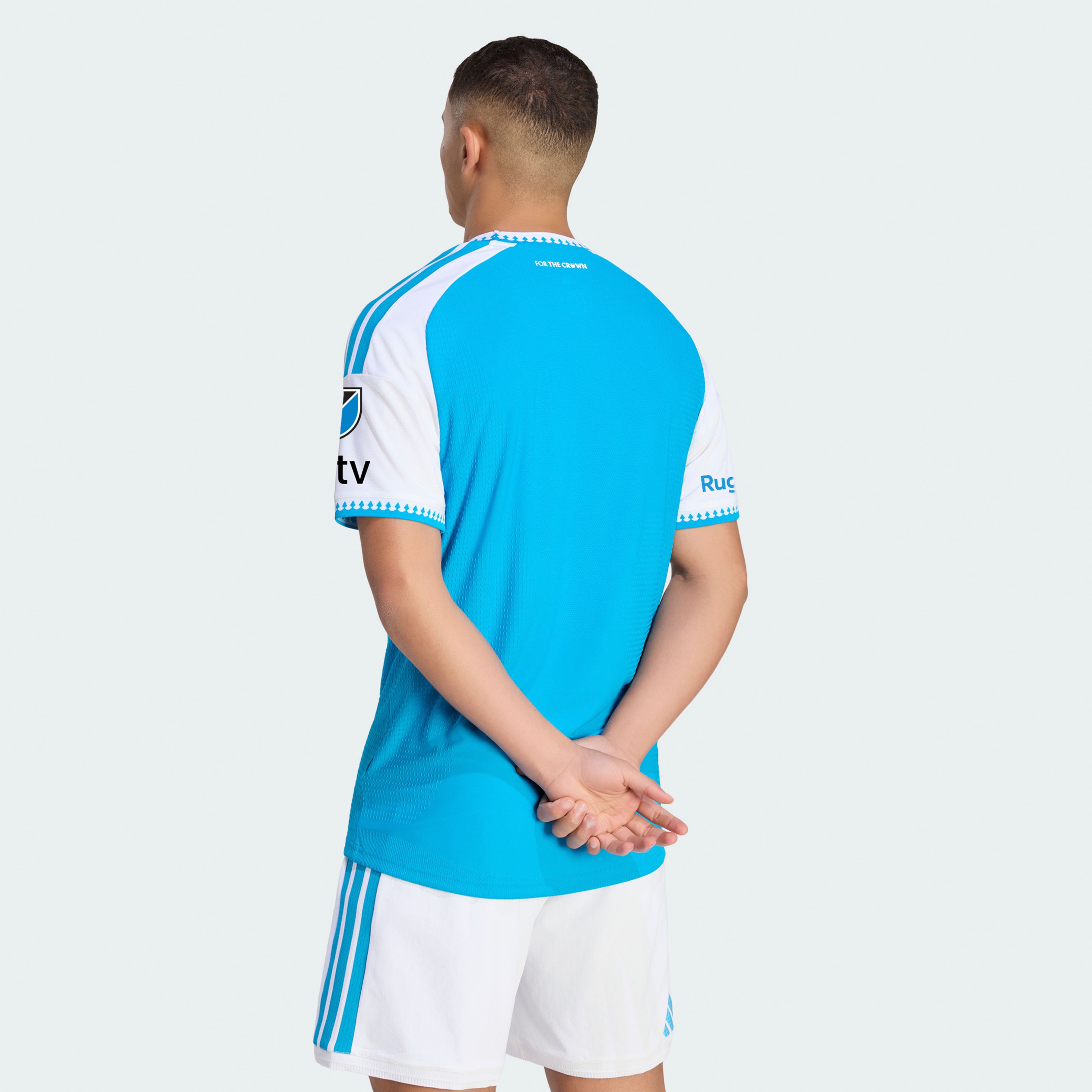 [JED] Charlotte FC 2026 Carolina Kit: Crowns Up On-Field Authentic Patch Jersey - Blue