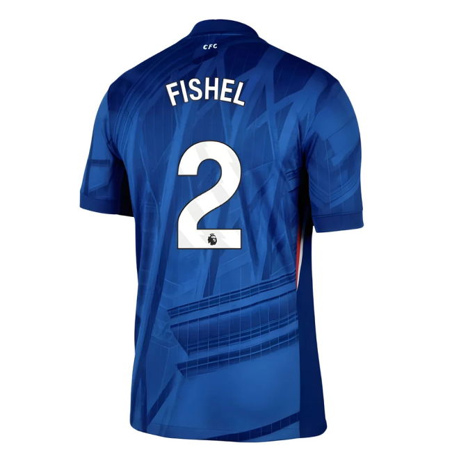 Fervent Chelsea Chelsea Home Shirt Fishel #2 Professional Grade Ne...
