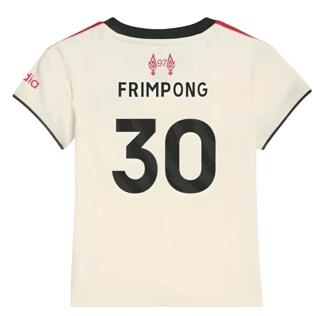 2025-2026 Liverpool Kit (Frimpong 30) (Frimpong 30) | Authentic